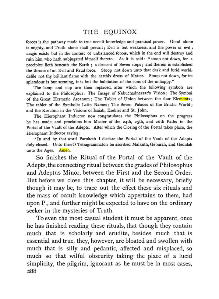 Original scan of The Equinox (Volume I, Number II), PDF page 296