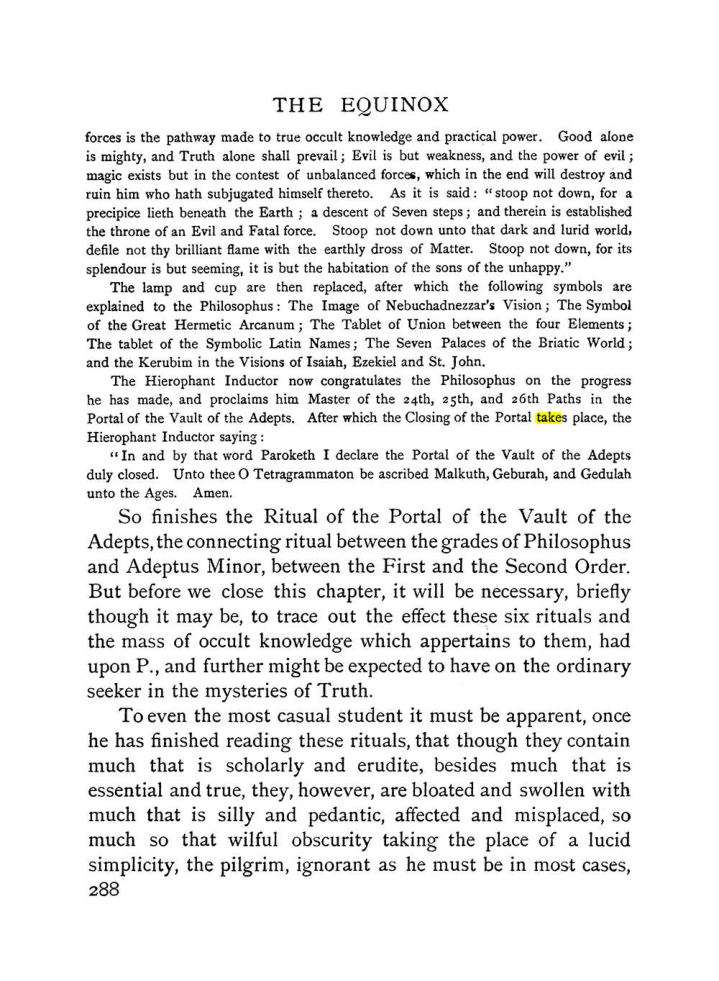 Original scan of The Equinox (Volume I, Number II), PDF page 296