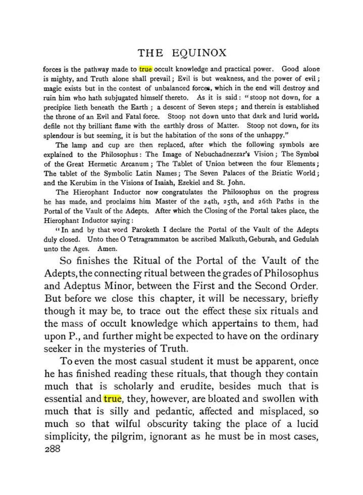 Original scan of The Equinox (Volume I, Number II), PDF page 296