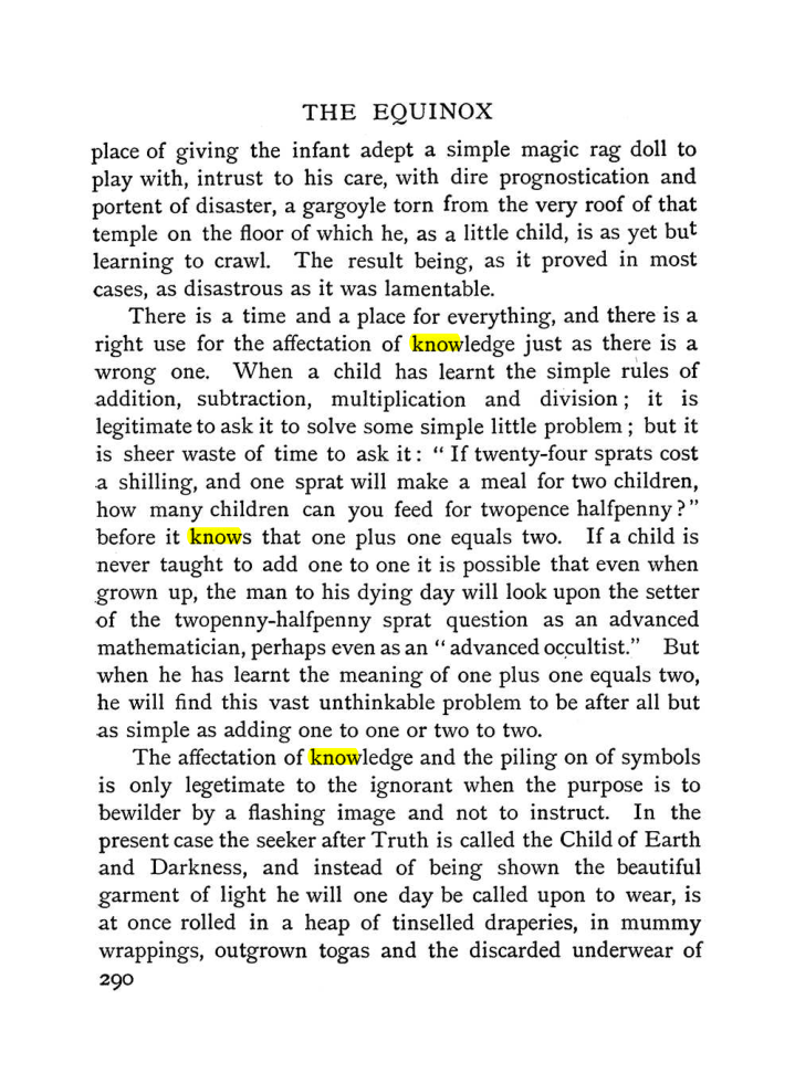 Original scan of The Equinox (Volume I, Number II), PDF page 298