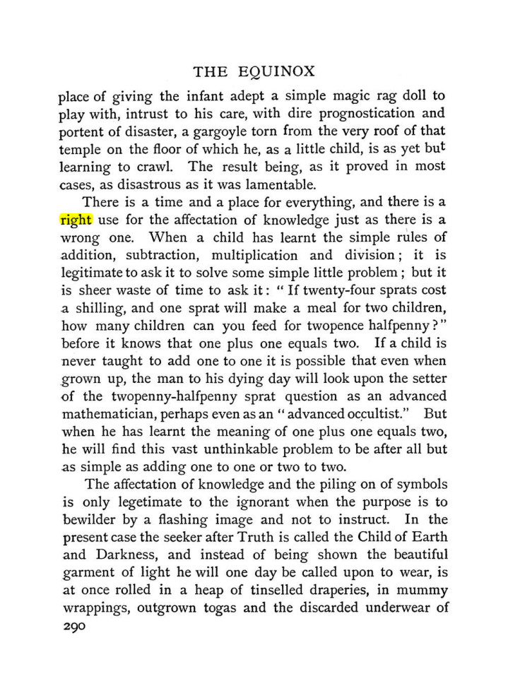 Original scan of The Equinox (Volume I, Number II), PDF page 298
