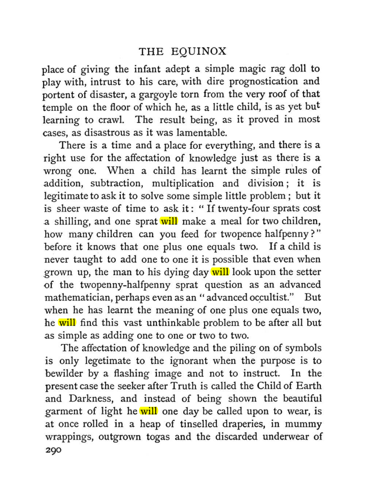 Original scan of The Equinox (Volume I, Number II), PDF page 298