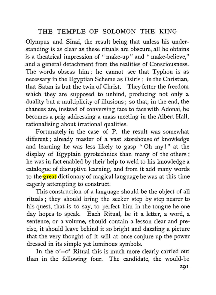 Original scan of The Equinox (Volume I, Number II), PDF page 299