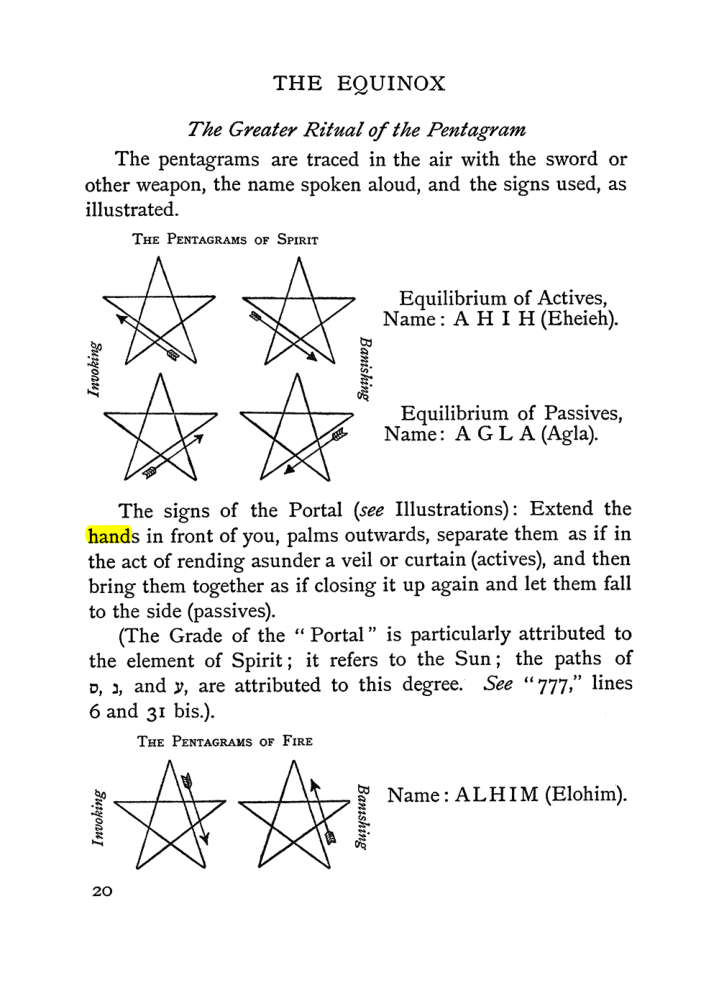 Original scan of The Equinox (Volume I, Number II), PDF page 30