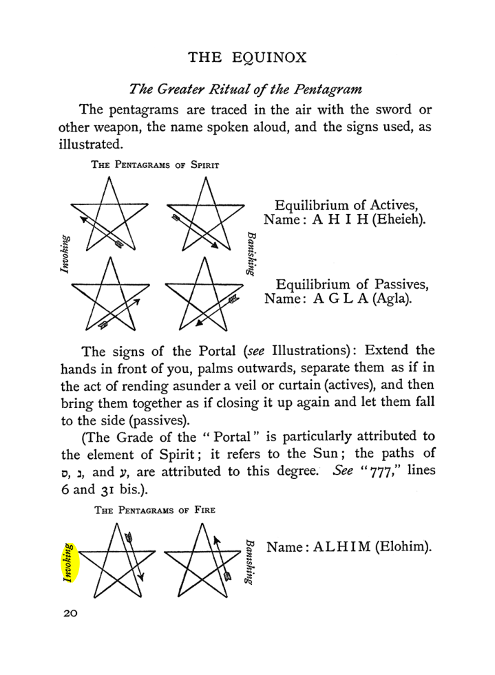 Original scan of The Equinox (Volume I, Number II), PDF page 30