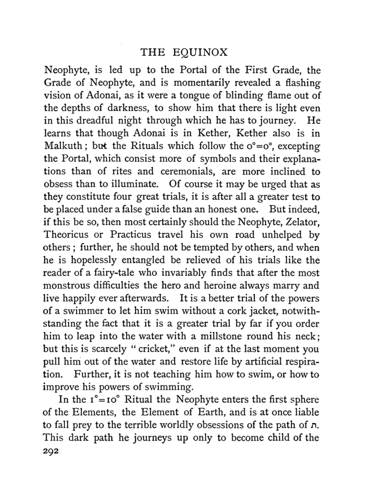 Original scan of The Equinox (Volume I, Number II), PDF page 300