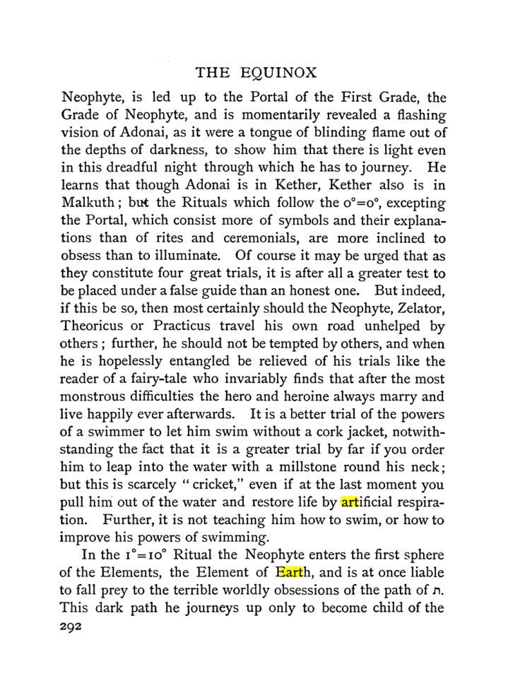 Original scan of The Equinox (Volume I, Number II), PDF page 300