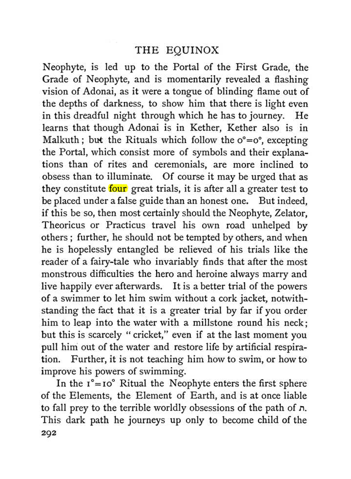 Original scan of The Equinox (Volume I, Number II), PDF page 300