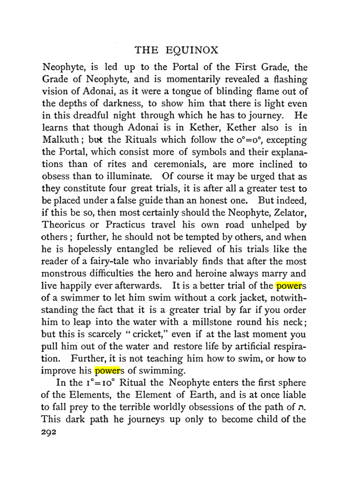 Original scan of The Equinox (Volume I, Number II), PDF page 300
