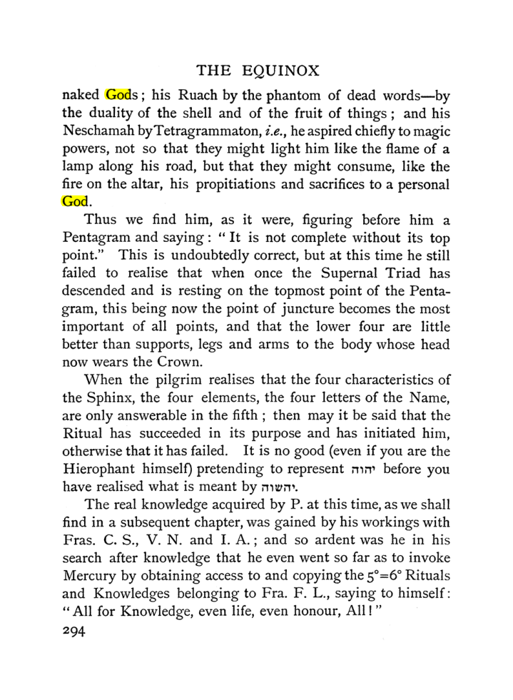 Original scan of The Equinox (Volume I, Number II), PDF page 302