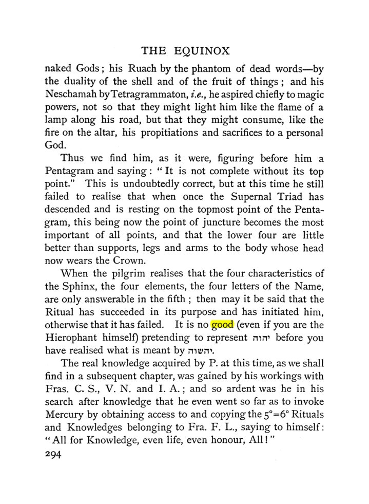 Original scan of The Equinox (Volume I, Number II), PDF page 302