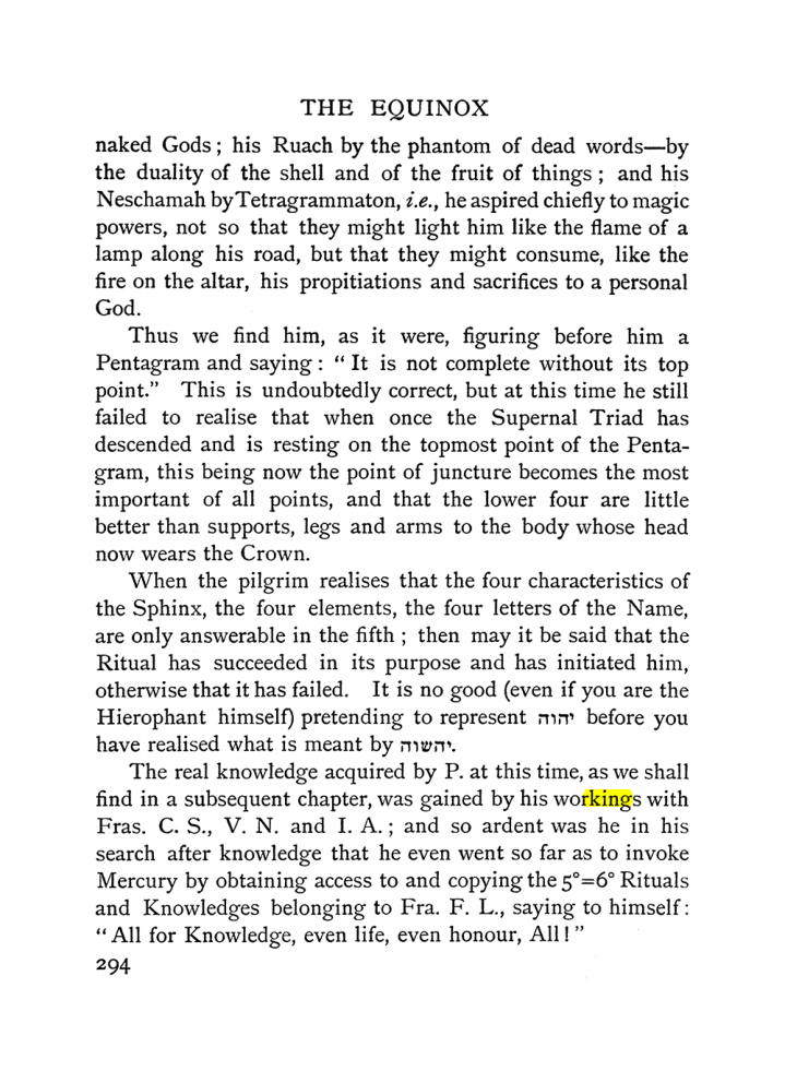 Original scan of The Equinox (Volume I, Number II), PDF page 302