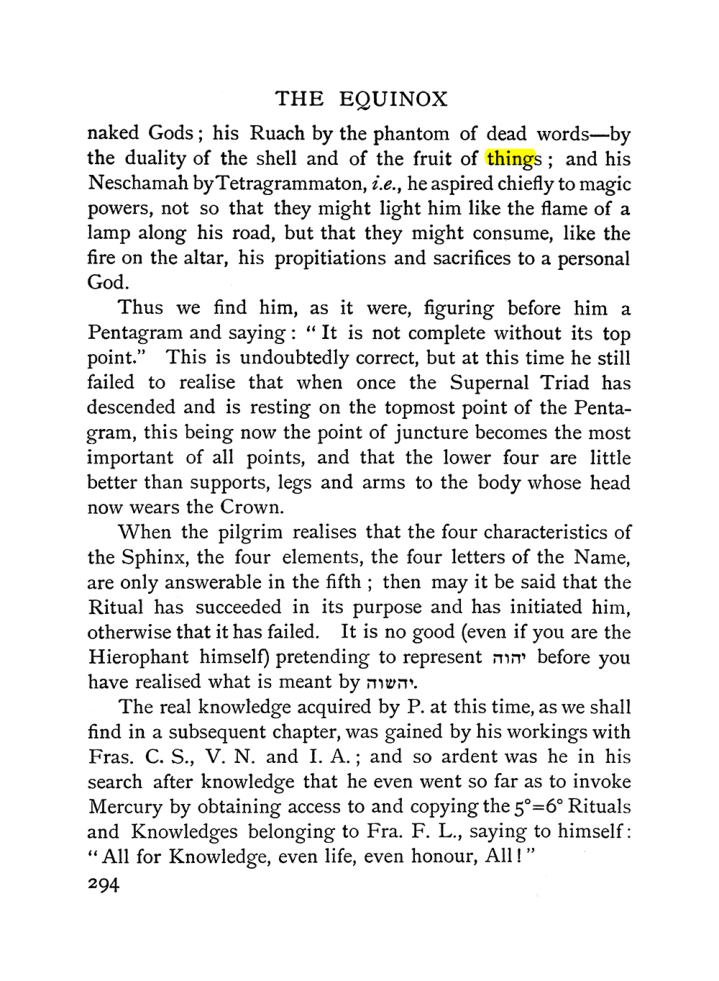 Original scan of The Equinox (Volume I, Number II), PDF page 302
