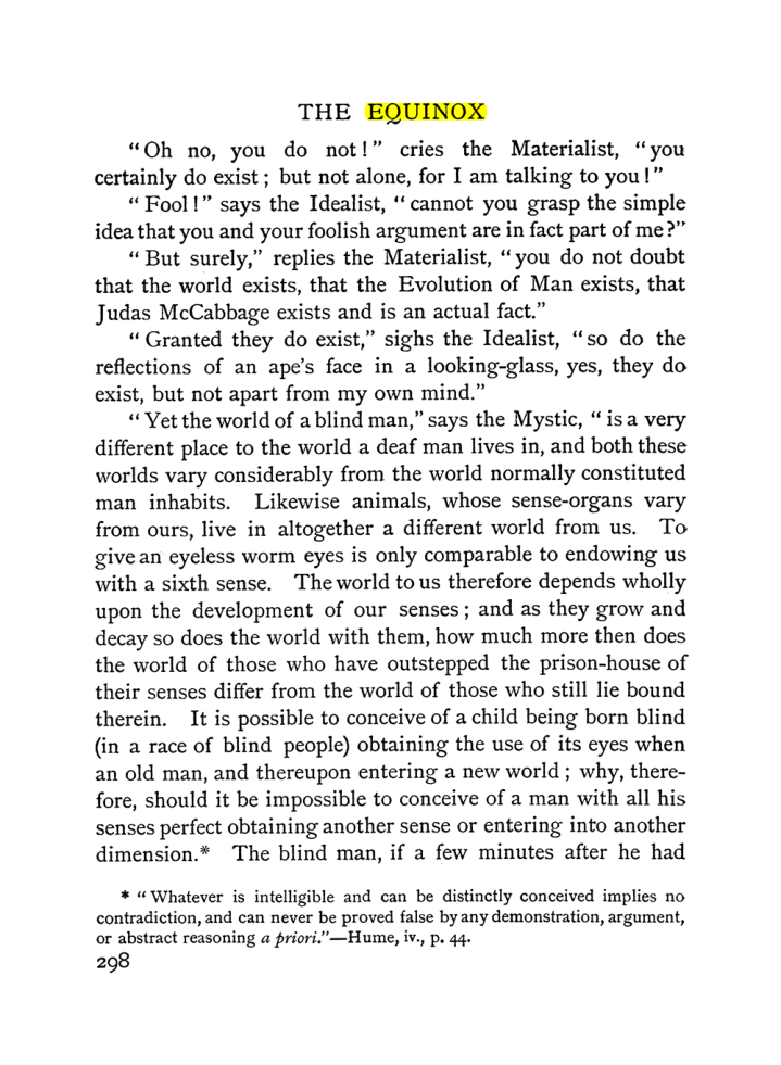 Original scan of The Equinox (Volume I, Number II), PDF page 306