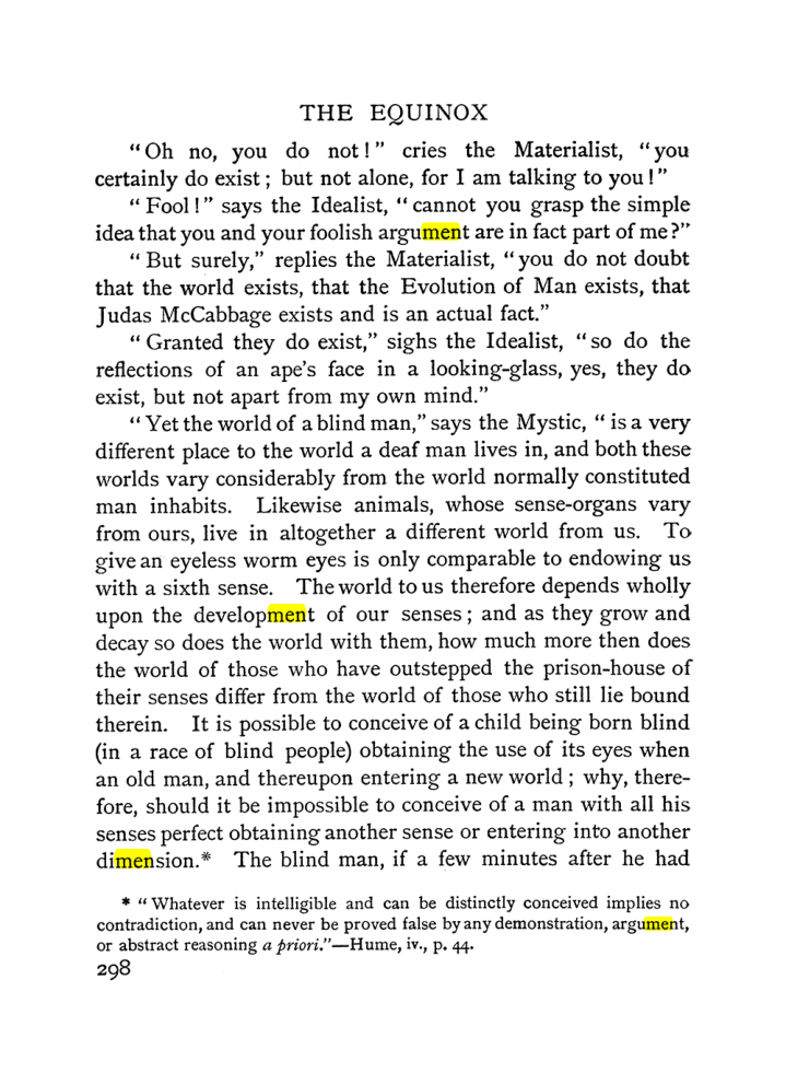 Original scan of The Equinox (Volume I, Number II), PDF page 306