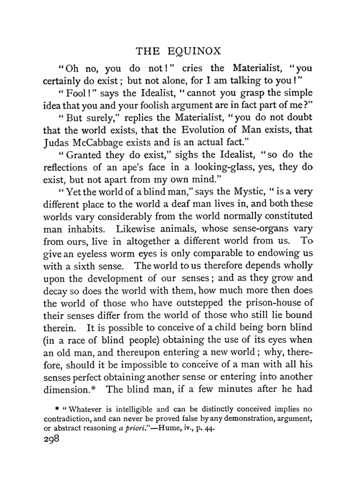 Original scan of The Equinox (Volume I, Number II), PDF page 306