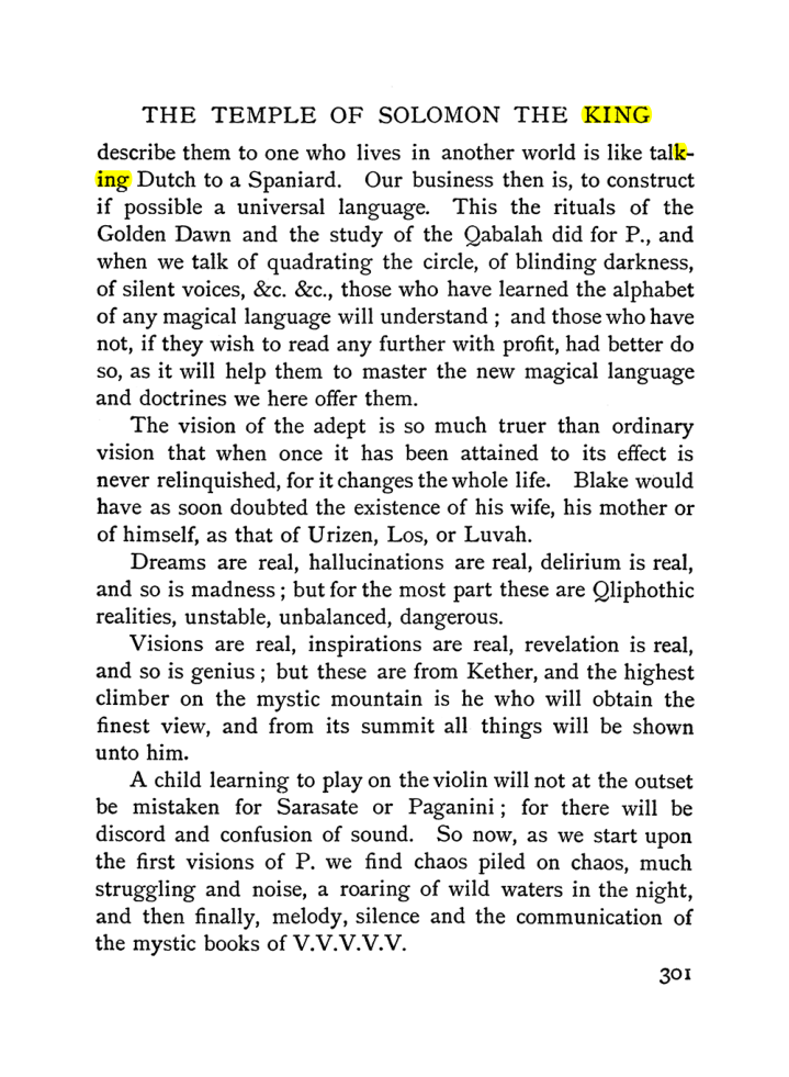 Original scan of The Equinox (Volume I, Number II), PDF page 309