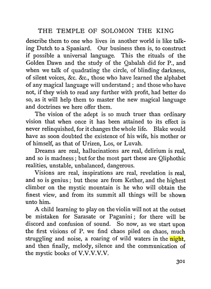 Original scan of The Equinox (Volume I, Number II), PDF page 309