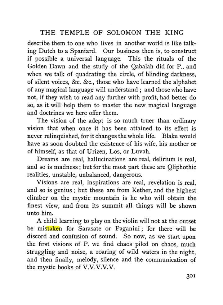 Original scan of The Equinox (Volume I, Number II), PDF page 309