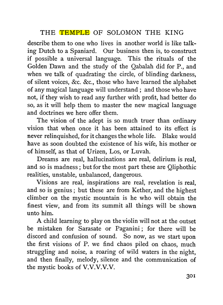 Original scan of The Equinox (Volume I, Number II), PDF page 309