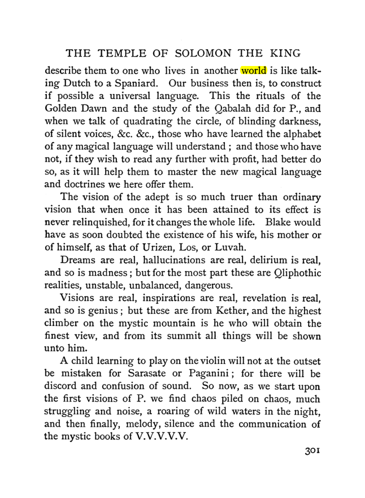 Original scan of The Equinox (Volume I, Number II), PDF page 309