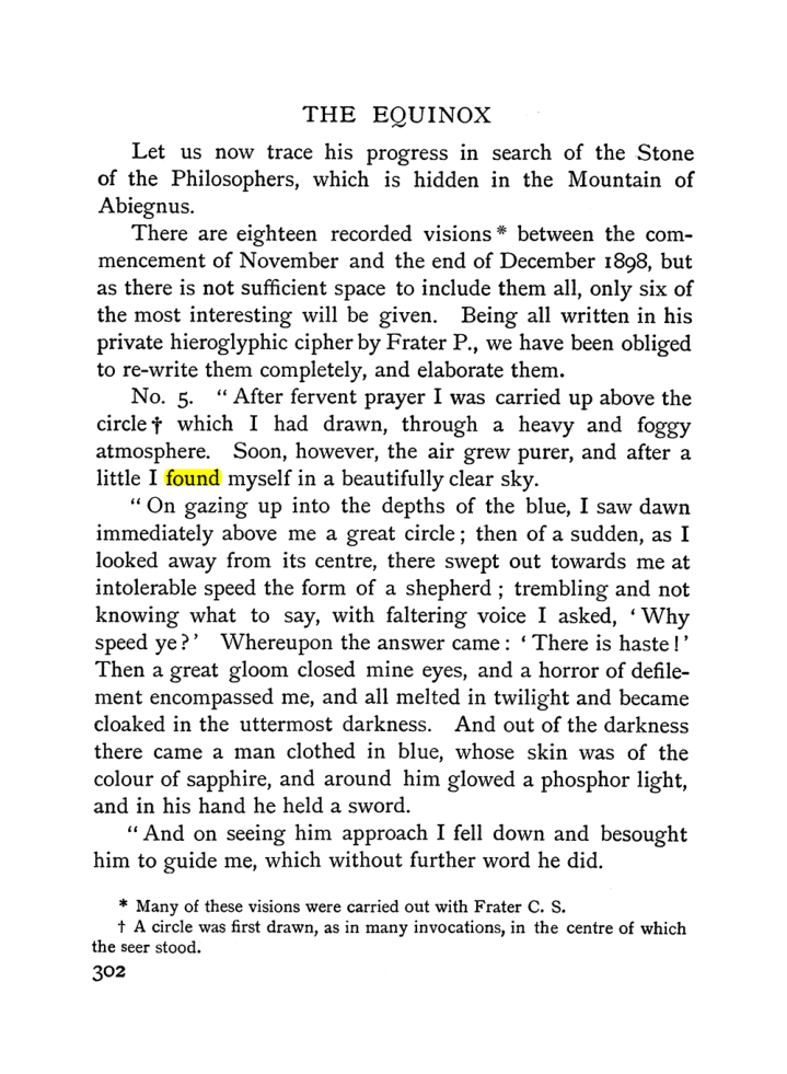 Original scan of The Equinox (Volume I, Number II), PDF page 310