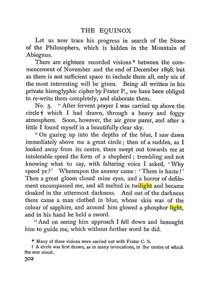 Original scan of The Equinox (Volume I, Number II), PDF page 310