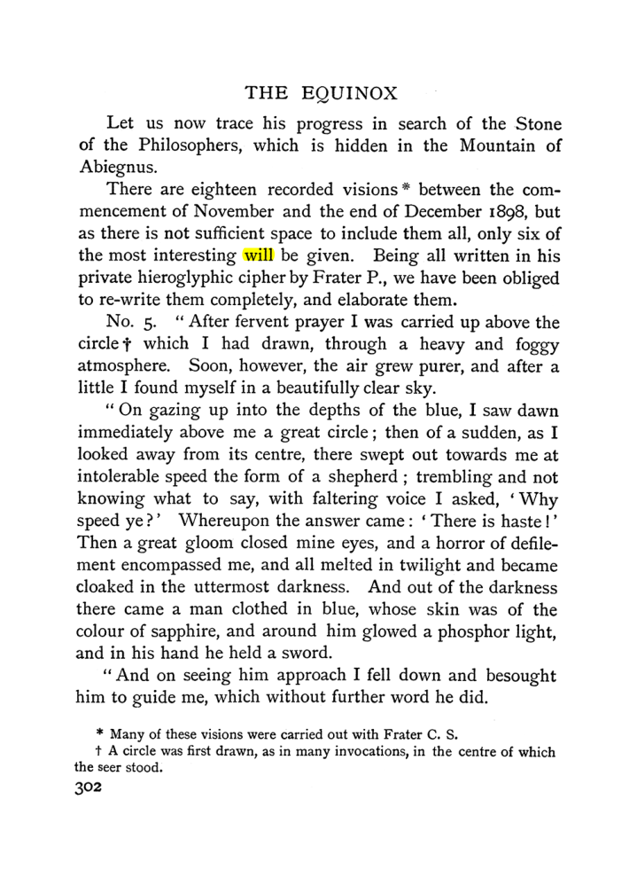 Original scan of The Equinox (Volume I, Number II), PDF page 310