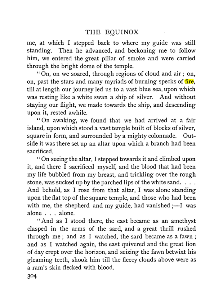 Original scan of The Equinox (Volume I, Number II), PDF page 312