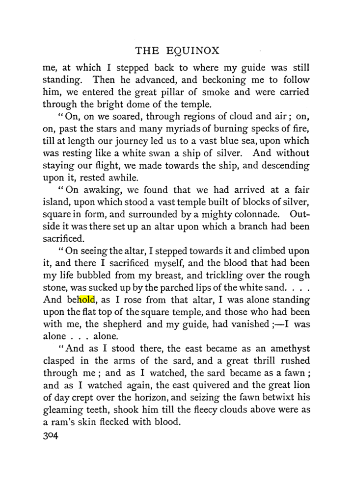 Original scan of The Equinox (Volume I, Number II), PDF page 312