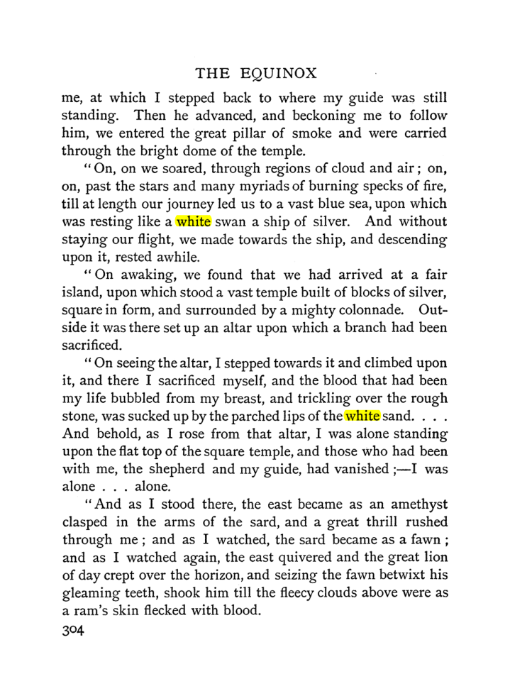 Original scan of The Equinox (Volume I, Number II), PDF page 312