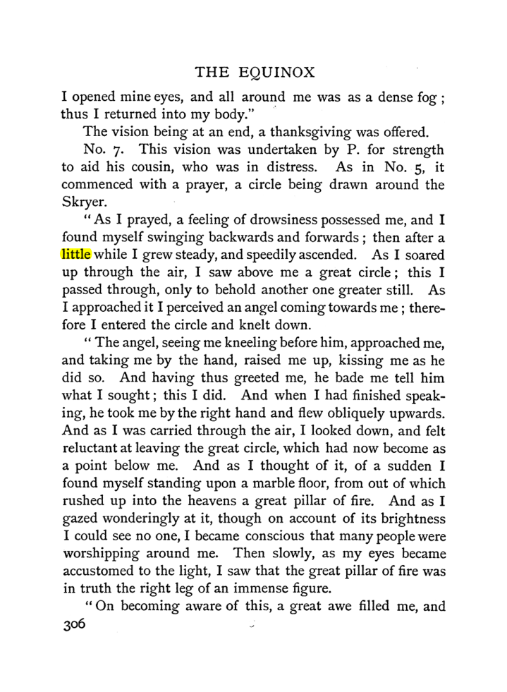 Original scan of The Equinox (Volume I, Number II), PDF page 314