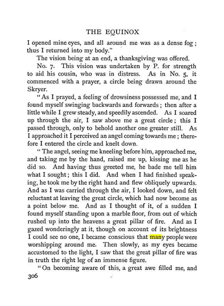Original scan of The Equinox (Volume I, Number II), PDF page 314