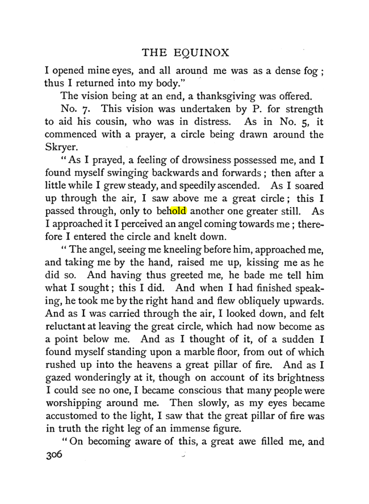 Original scan of The Equinox (Volume I, Number II), PDF page 314