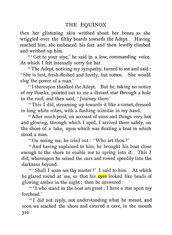 Original scan of The Equinox (Volume I, Number II), PDF page 318