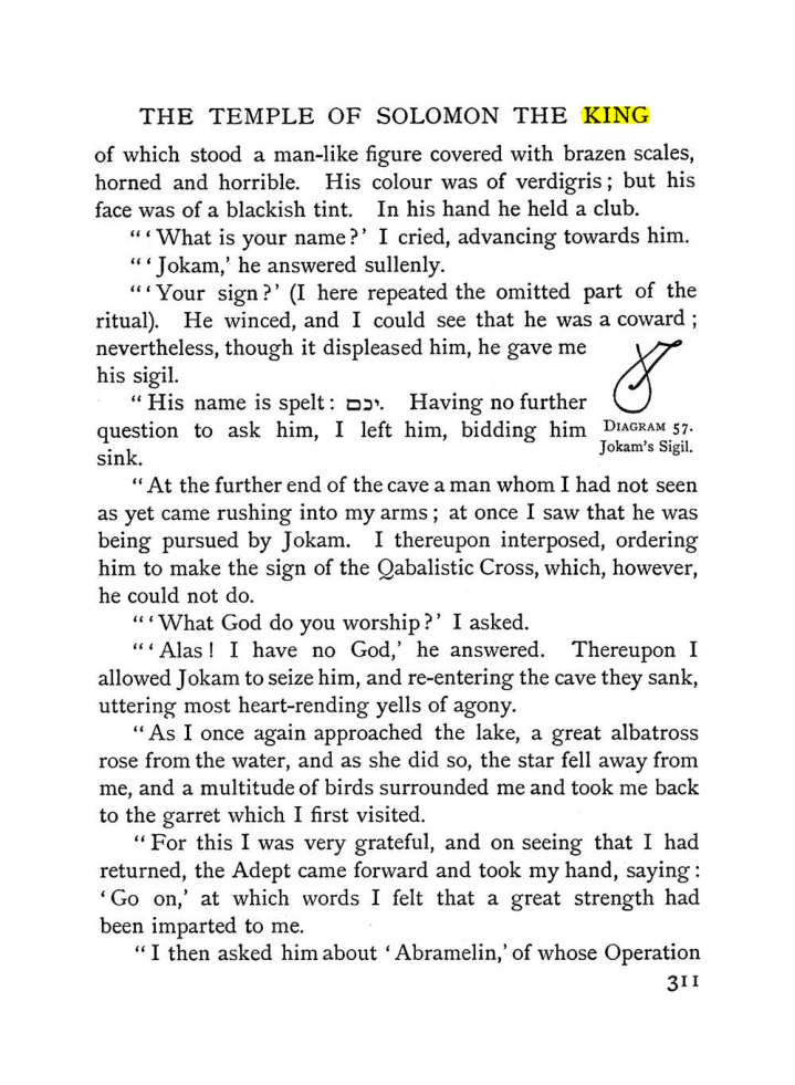 Original scan of The Equinox (Volume I, Number II), PDF page 319
