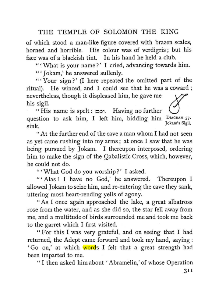 Original scan of The Equinox (Volume I, Number II), PDF page 319