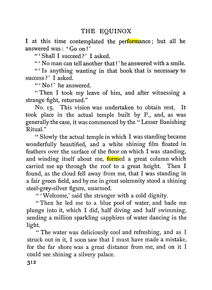 Original scan of The Equinox (Volume I, Number II), PDF page 320
