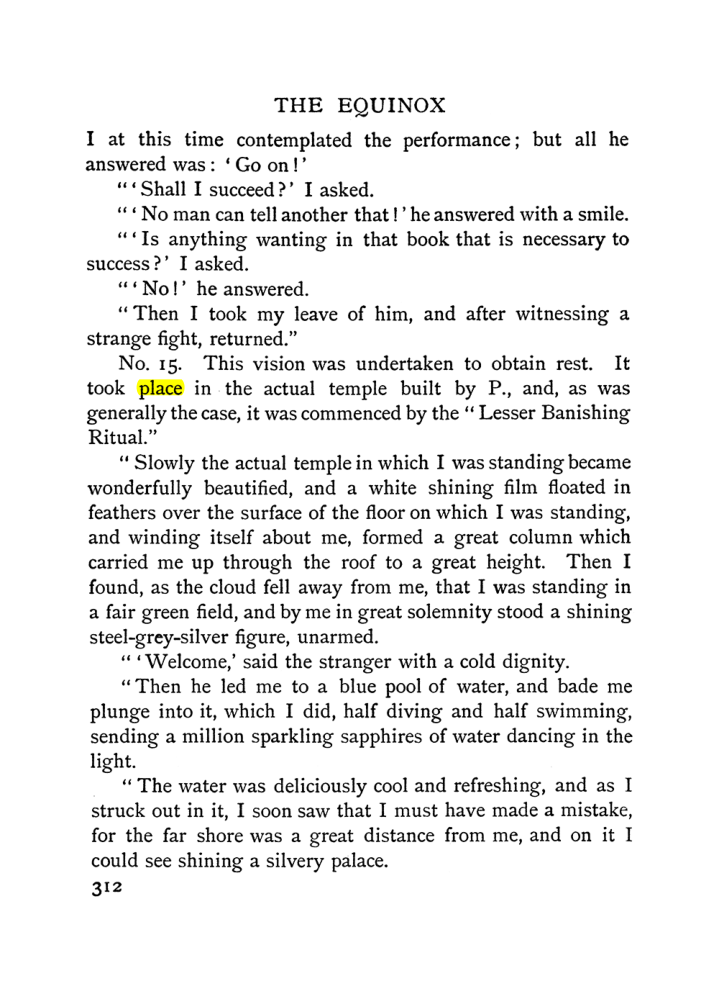 Original scan of The Equinox (Volume I, Number II), PDF page 320