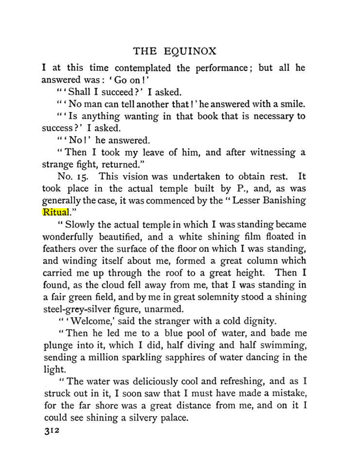 Original scan of The Equinox (Volume I, Number II), PDF page 320