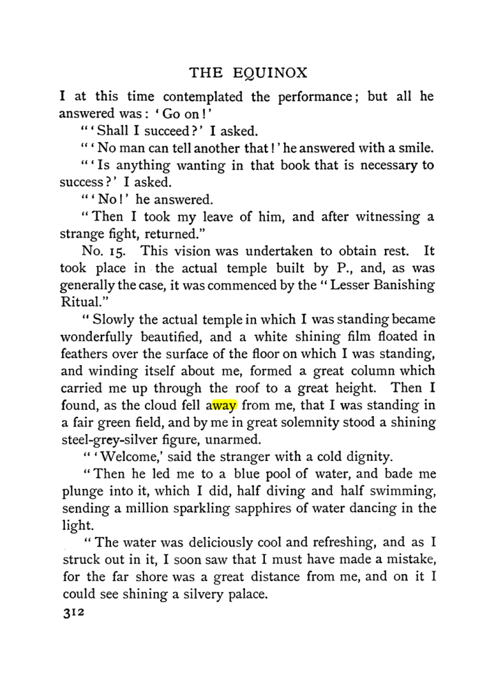 Original scan of The Equinox (Volume I, Number II), PDF page 320