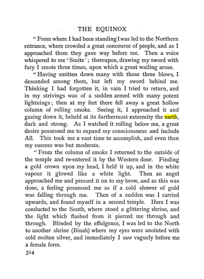 Original scan of The Equinox (Volume I, Number II), PDF page 322