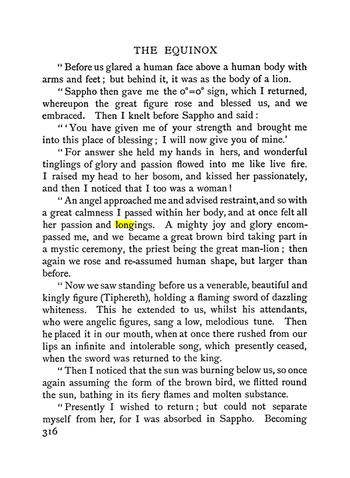 Original scan of The Equinox (Volume I, Number II), PDF page 324