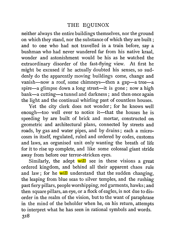 Original scan of The Equinox (Volume I, Number II), PDF page 326