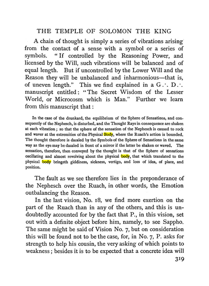 Original scan of The Equinox (Volume I, Number II), PDF page 327