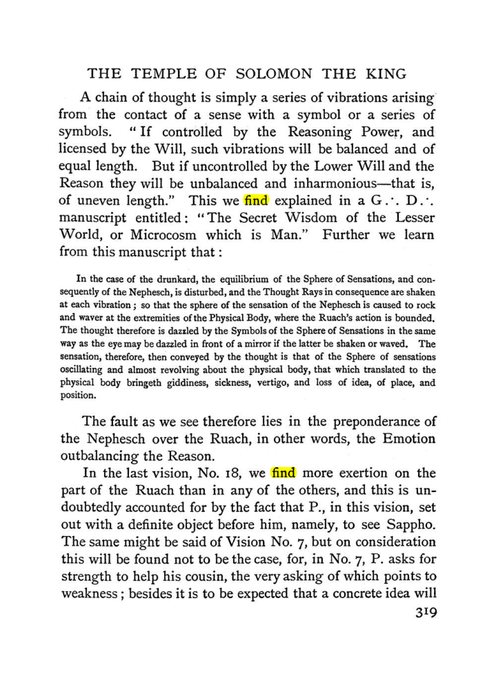 Original scan of The Equinox (Volume I, Number II), PDF page 327