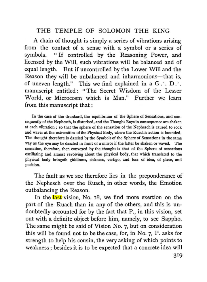 Original scan of The Equinox (Volume I, Number II), PDF page 327