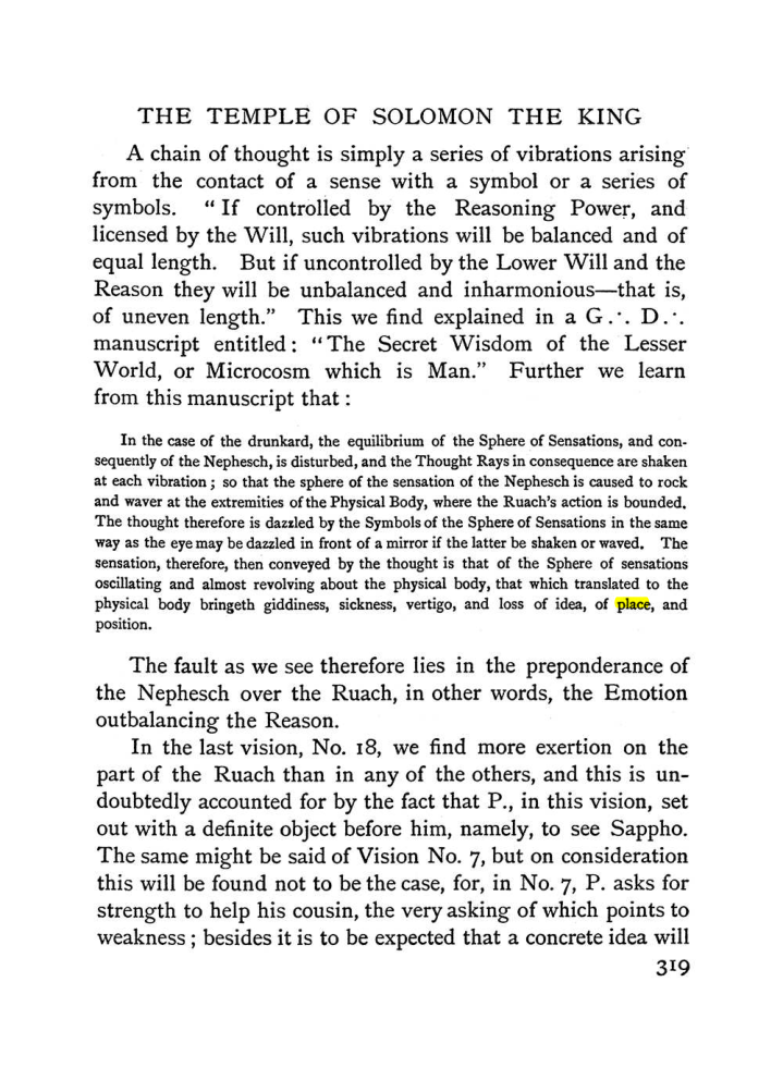 Original scan of The Equinox (Volume I, Number II), PDF page 327