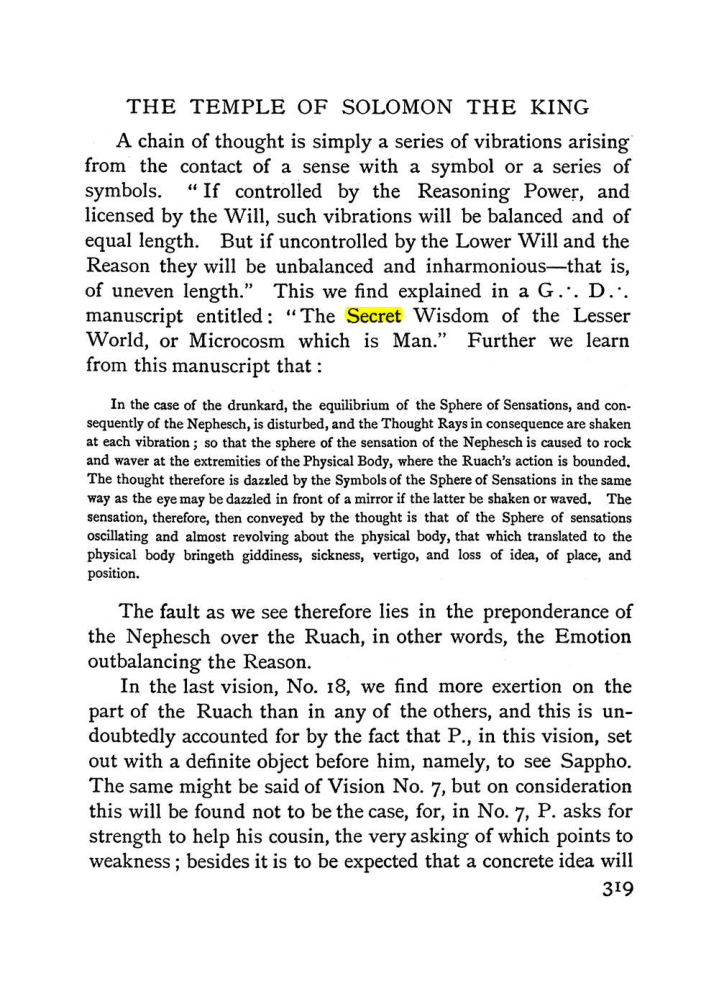Original scan of The Equinox (Volume I, Number II), PDF page 327