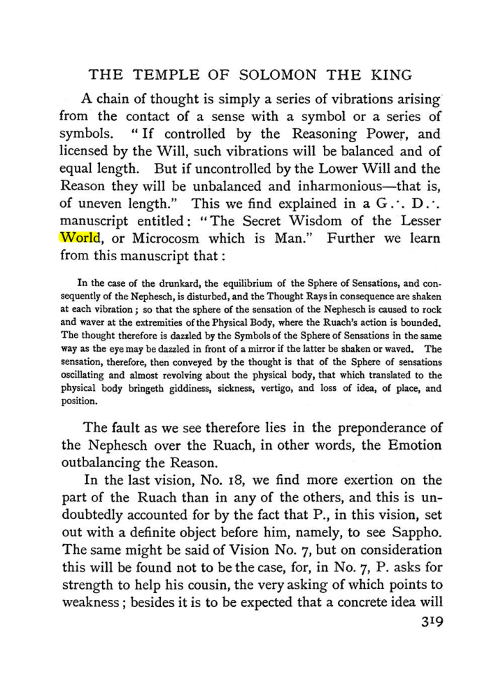 Original scan of The Equinox (Volume I, Number II), PDF page 327